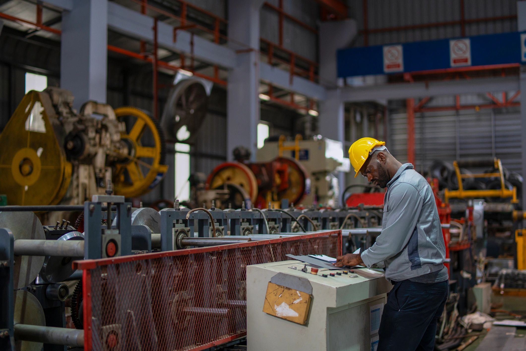 high-tech industrial manufacturing